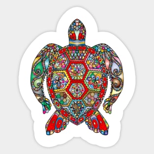 Template Turtle Sticker